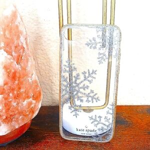 Kate Spade Silver Snowflake IPhone 7 Case Or RE-PURPOSE CRAFT